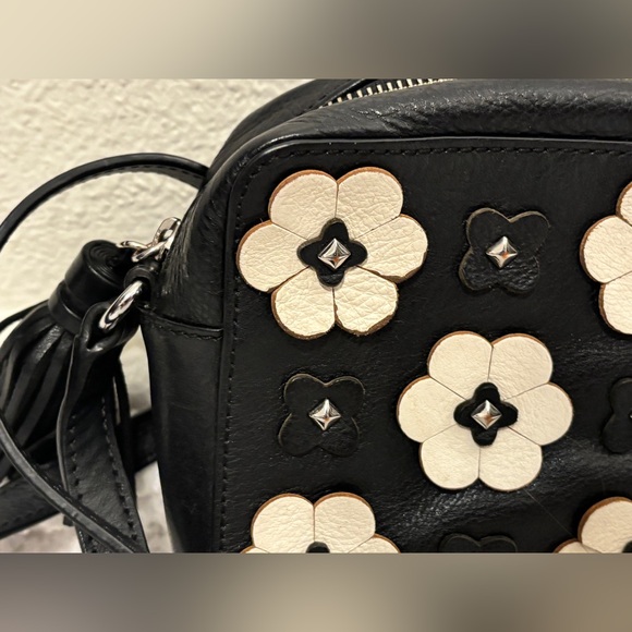 Rebecca Minkoff Black and Cream Crossbody Bag - Picture 3 of 12